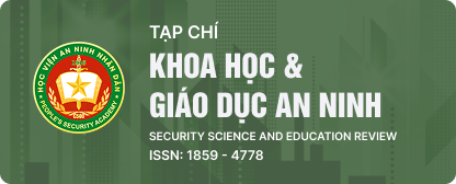 Tạp chí Khoa học & Giáo dục An ninh